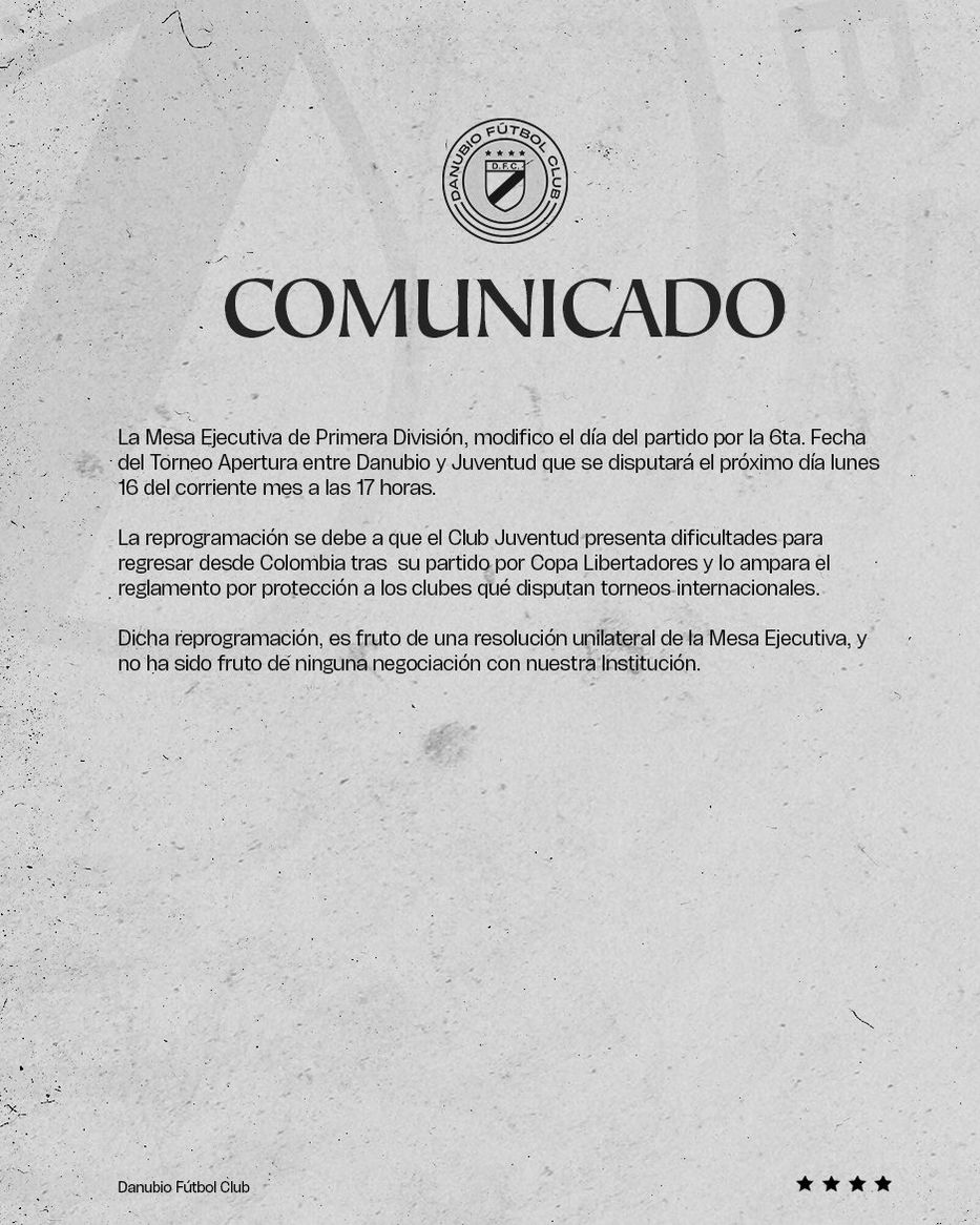 Foto: Prensa Danubio