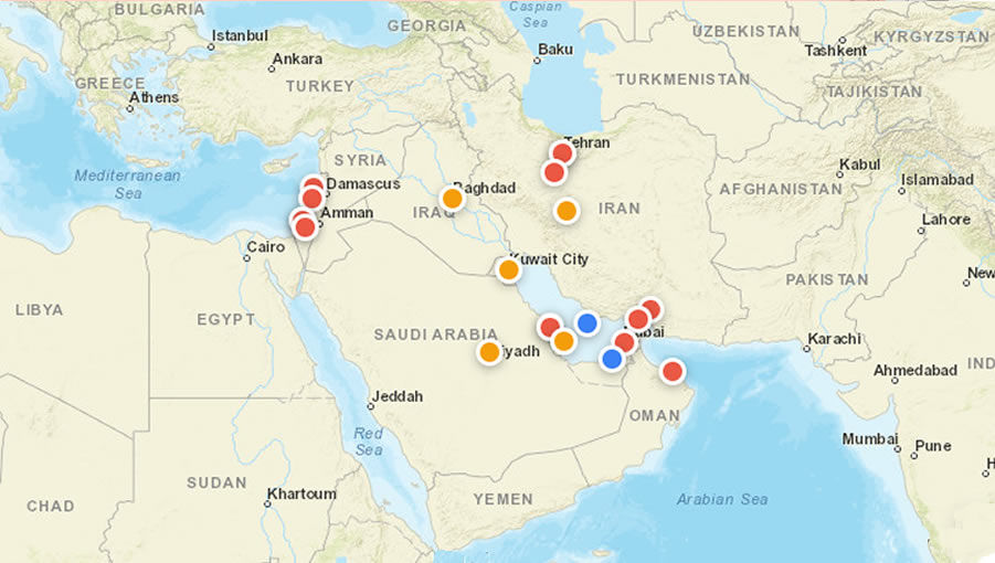 El conflicto en Medio Oriente, en cifras