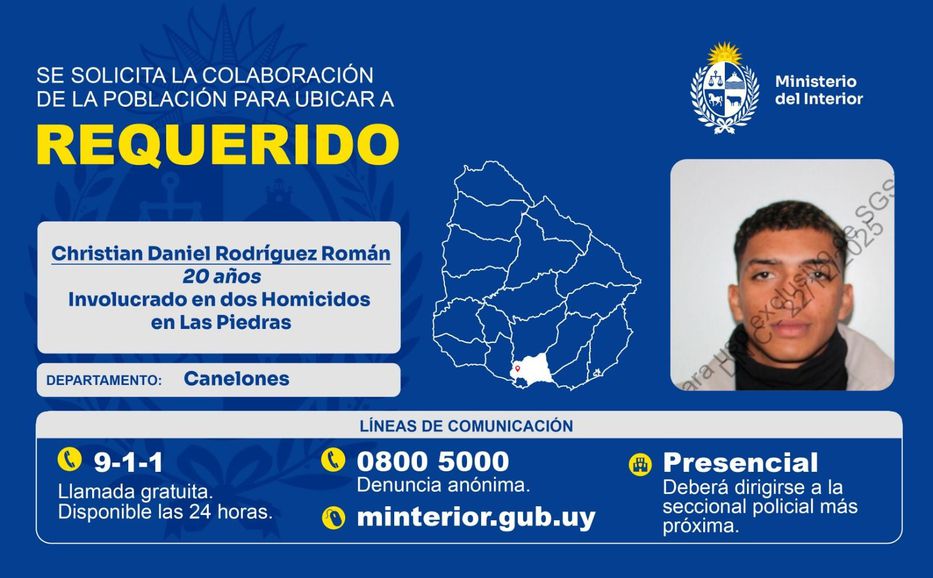 Foto: Policía de Canelones