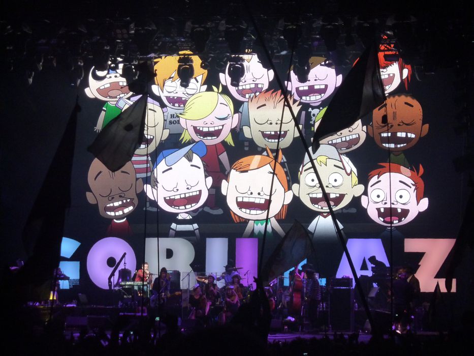 Gorillaz,&nbsp;Glastonbury Festival 2010