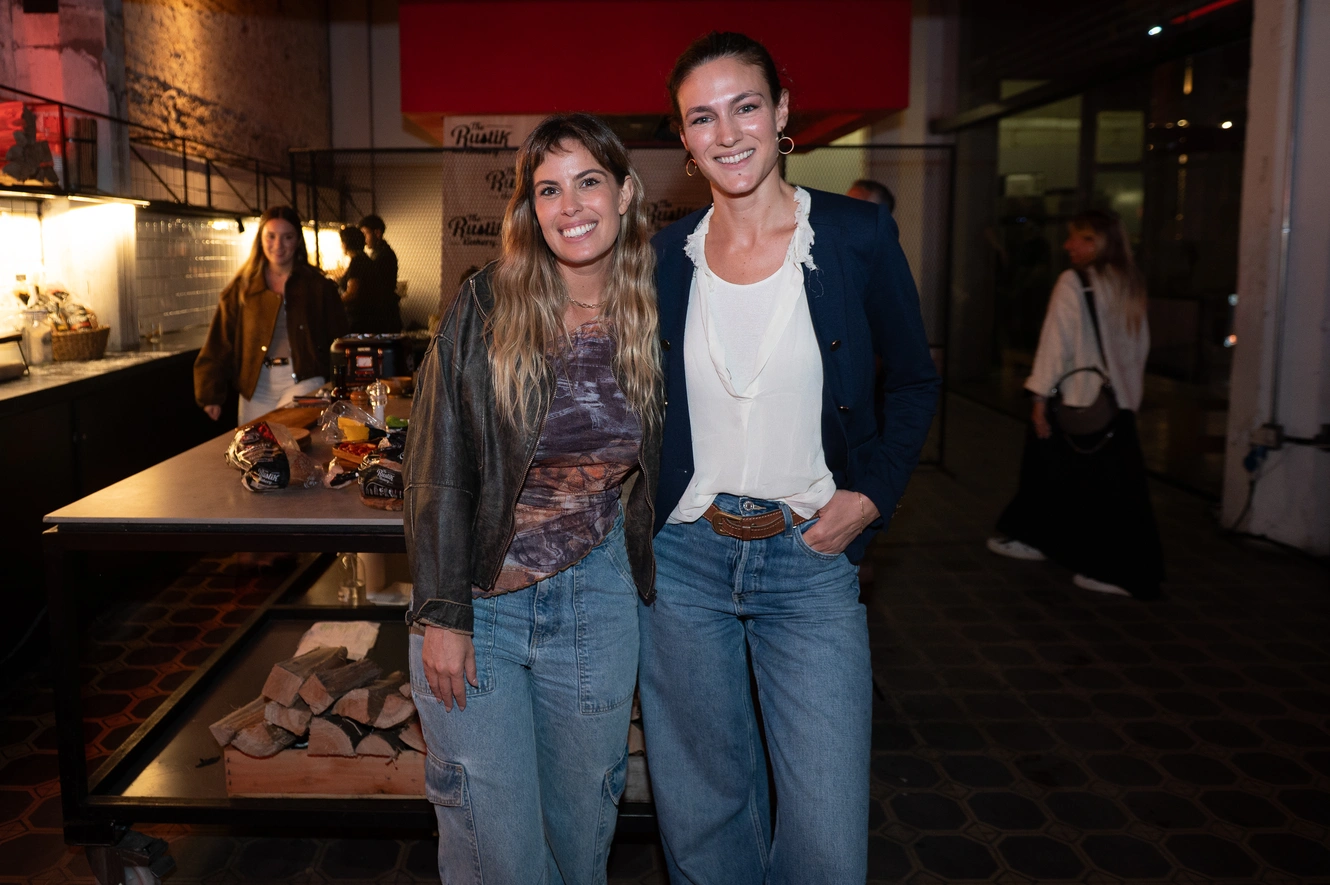 Las influencers Cami Rajchman y Steffi Rauhut. Foto: Javier Noceti