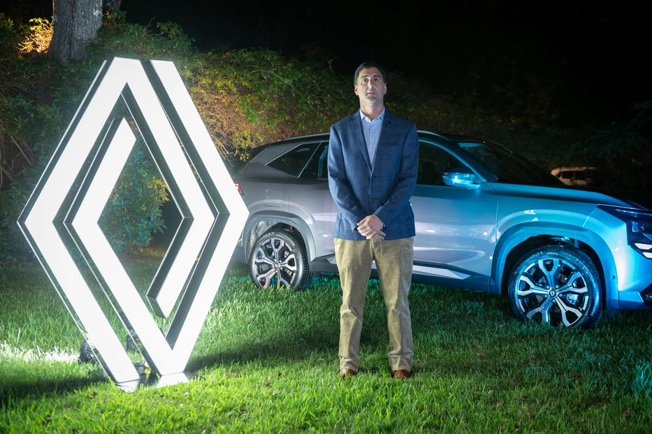 Santiago Bazzani, gerente comercial de Renault. Foto: Javier Noceti