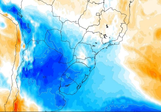 Previsión de MetSul para el 11 de abril