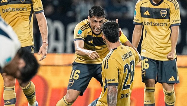 Argentina: Merentiel asistió en el triunfo de Boca, que no tuvo a Cavani por lesión