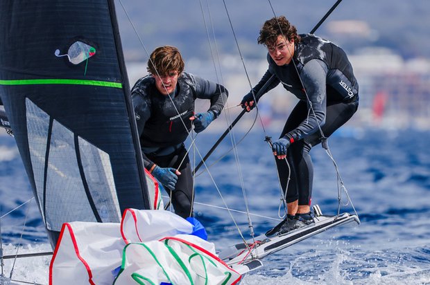 Vela: Umpierre y Diz clasificaron a la medal race del Trofeo Princesa Sofía en España