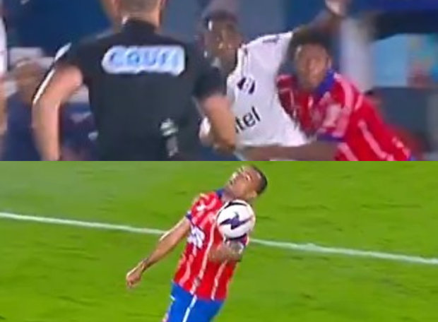 Apertura: los dos penales que reclamó Nacional ante Central en el Gran Parque Central