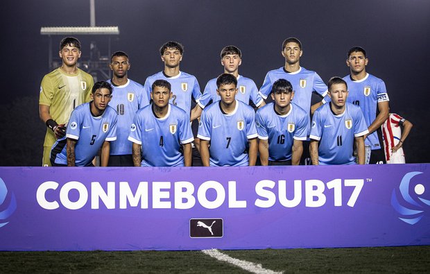 Sudamericano sub-17: Uruguay empató con Paraguay 1-1 en su segunda presentación