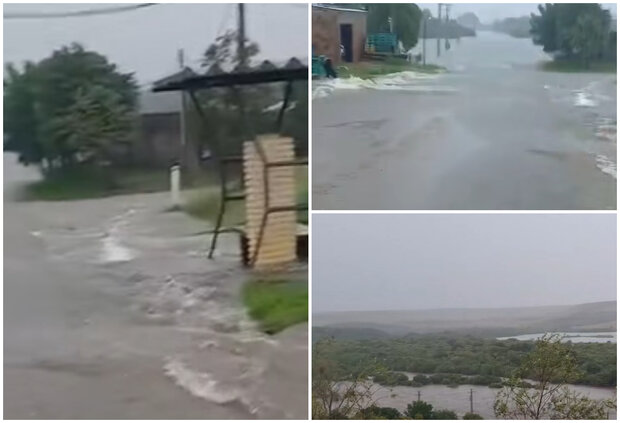“Impresionante”: un pueblo de Salto está aislado por lluvia que supera los 340 milímetros