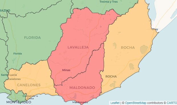 Reconectando: 46.000 clientes de UTE todavía sufren afectación por tormenta