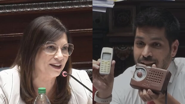 Ojeda cruzó a Blanca Rodríguez y comparó el Plan de Seguridad del FA con un “Nokia 1100”