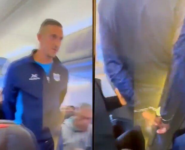 Insólito: futbolista argentino fue arrestado por gritar que había una bomba en un avión