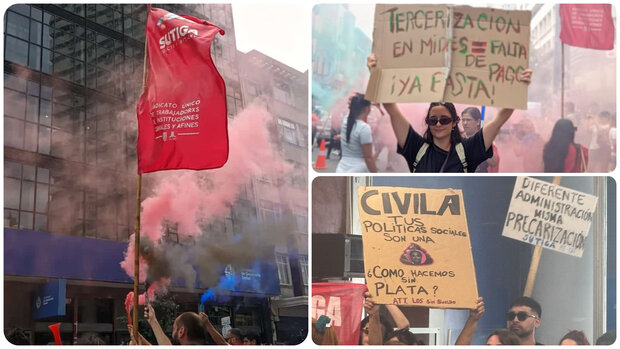 Funcionarios tercerizados del Mides anuncian paro y más medidas ante adeudo de salarios