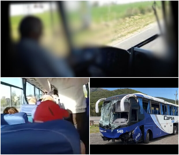“Se movía demasiado”: chofer de Copsa manejaba a 110 km/h y con el ómnibus “de costado”