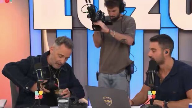 Drexler sorprendió en Luzu TV al enseñarle a Nico Occhiato a tomar mate correctamente