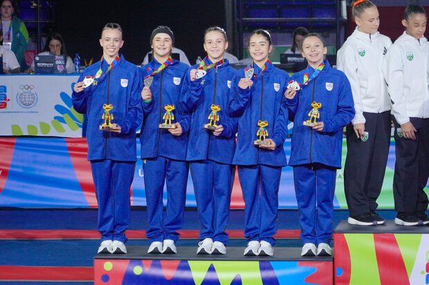 Gimnasia artística uruguaya vivió un día de gloria en Juegos Sudamericanos de la Juventud