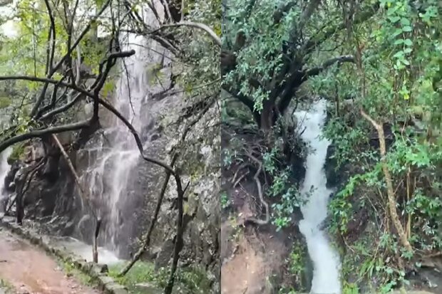 Suspendieron la subida al cerro Pan de Azúcar por las intensas lluvias: mirá las imágenes