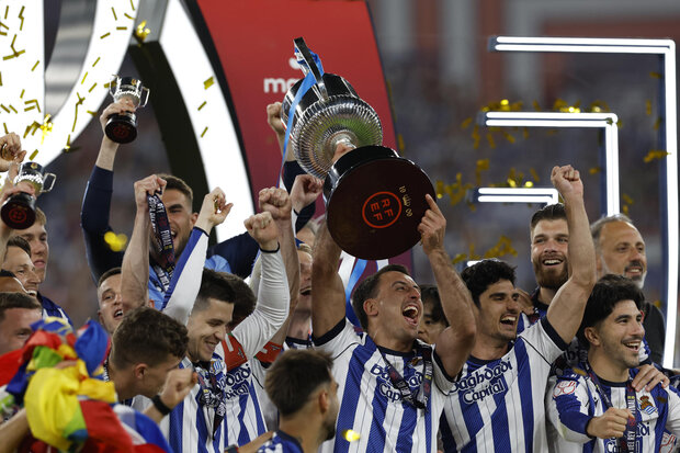 Real Sociedad venció en los penales a Atlético de Madrid y se quedó con la Copa del Rey