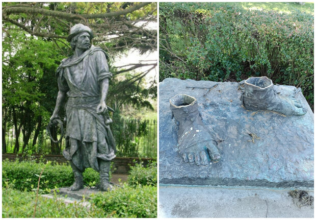 Estatua robada en Prado: tres detenidos y objetos incautados, pero el 