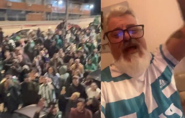 El festejo de Racing: desde la ruta hasta el Roberto, con Pichu Straneo a la distancia