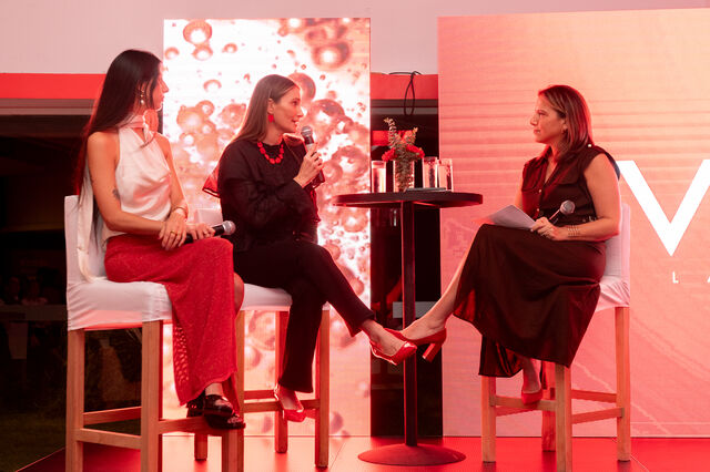 María Emilia Pena, Sofía Falco y Carina Novarese. Foto: Javier Noceti