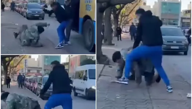 Le dieron con todo