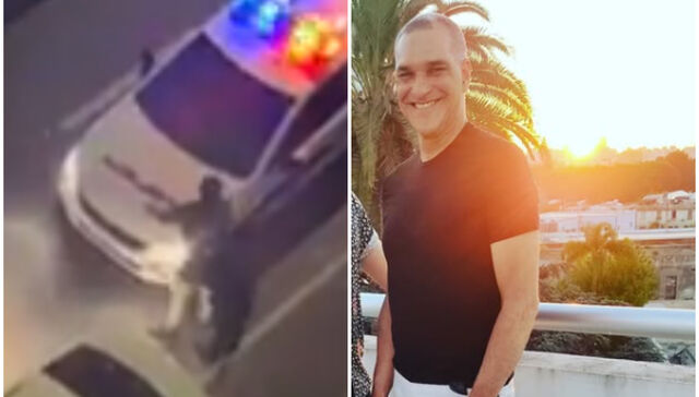 A dos cuadras, literal