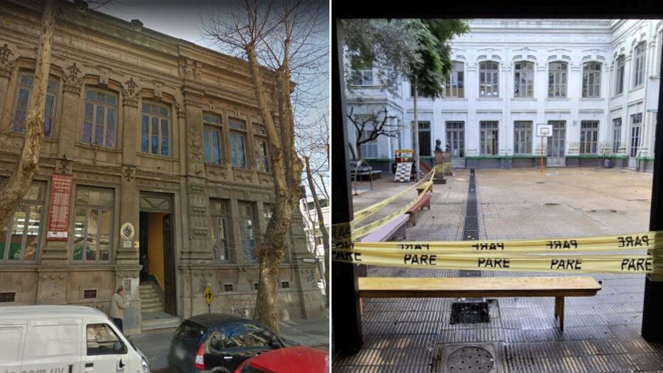 Foto: Google Maps y Comisión de Fomento de la Escuela n° 4