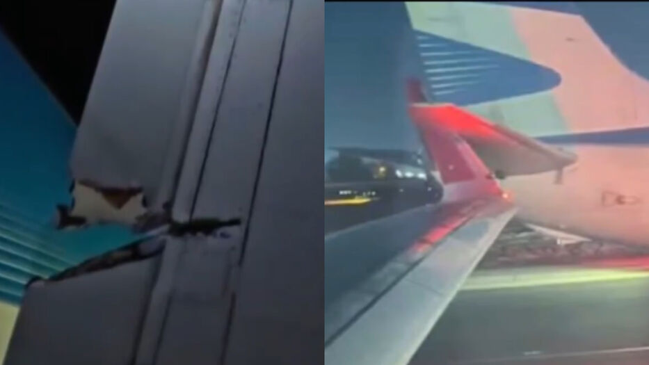 Avión argentino fue chocado de atrás por otro que pretendía despegar en Santiago de Chile