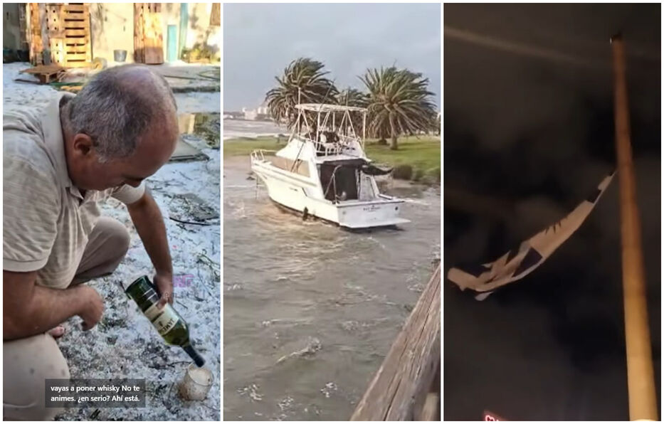 Lo que el viento nos dejó: barco al garete, bandera rasgada y whisky “muy on the rocks”
