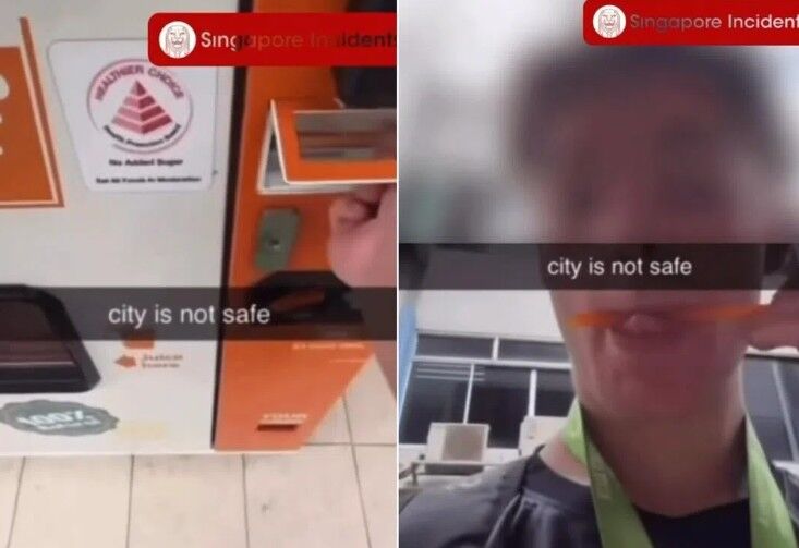 Joven francés enfrenta posible cárcel en Singapur por reto viral