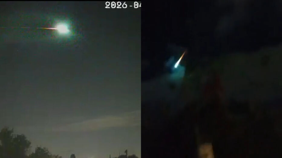 “Una bola de fuego”: un sorprendente bólido se hizo ver en el cielo de Uruguay y Argentina