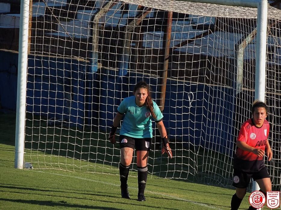 Paulina Blanco jugando en San Jacinto Rentistas. Foto: San Jacinto Rentistas