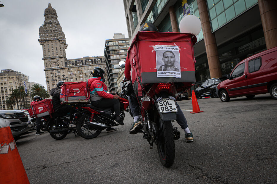 Habló la viuda de delivery muerto en Carrasco Norte: “Vinimos al país para salir adelante”