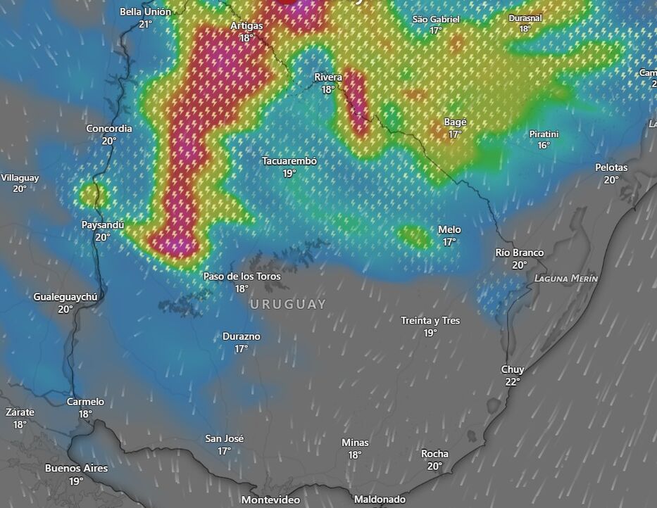 Meteorólogo advierte por vendavales en seis departamentos, y luego temperaturas invernales
