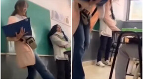 Estudiantes a estudiar