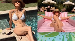 On the pool