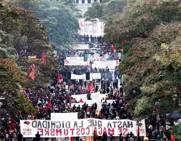 Acto por 1° de Mayo: seguí en vivo la movilización del Pit-Cnt en avenida del Libertador