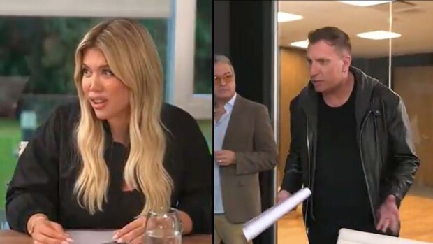 Primeras fotos de Triángulo Amoroso: Wanda Nara y Maxi López en la nueva ficción vertical
