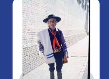 Buscan a Luis Alberto Pérez, gaucho de 53 años que desapareció sobre la ruta 1 en Colonia