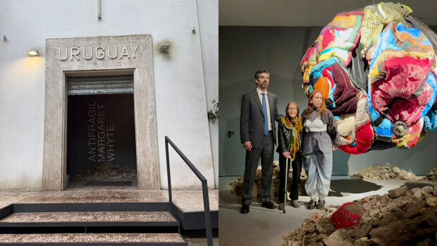 Uruguay inauguró su pabellón en la Bienal de Venecia con la muestra “Antifrágil”