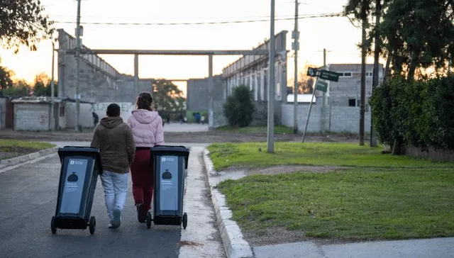 Una basura, dentro de casa