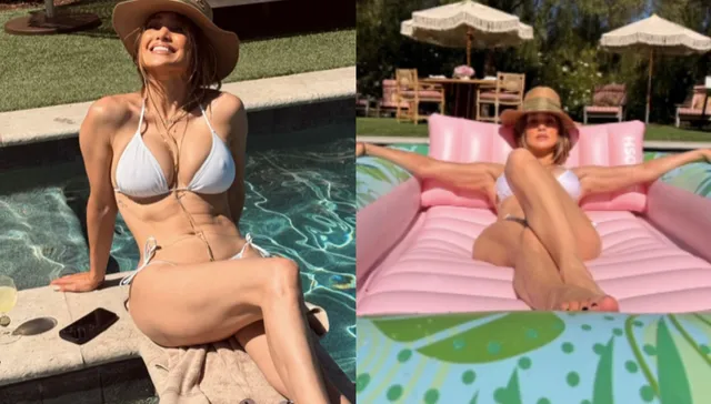 On the pool