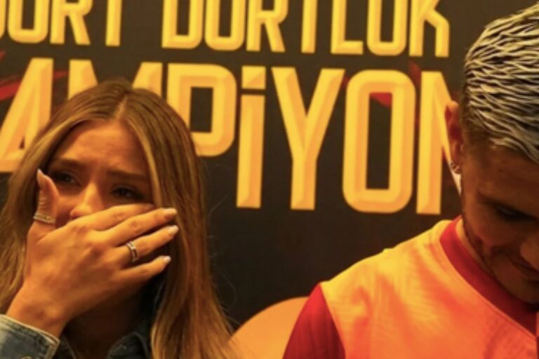Las lágrimas de la China Suárez por Mauro Icardi en pleno festejo que impactó en redes