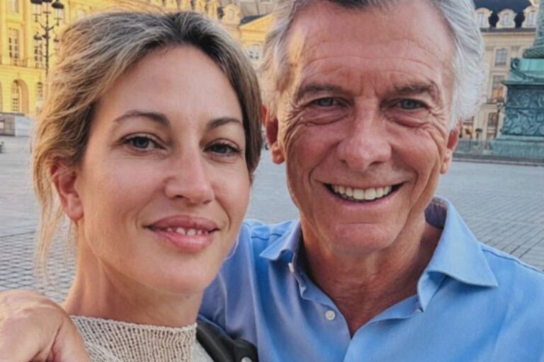 Se filtró la primera imagen de Mauricio Macri con su pareja en Francia