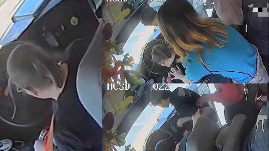 Conductora de bus con 40 estudiantes se desmayó en pleno viaje: menores tomaron el control