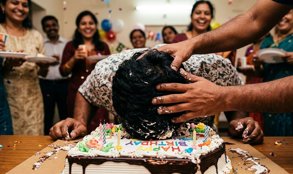 Infeliz cumpleaños: le hicieron la “torta asesina”, no le gustó y perpetró una masacre