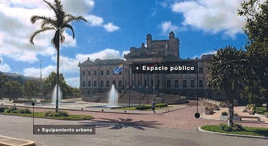 En imágenes: así quedaría el Palacio Legislativo con el proyecto presentado por Cosse