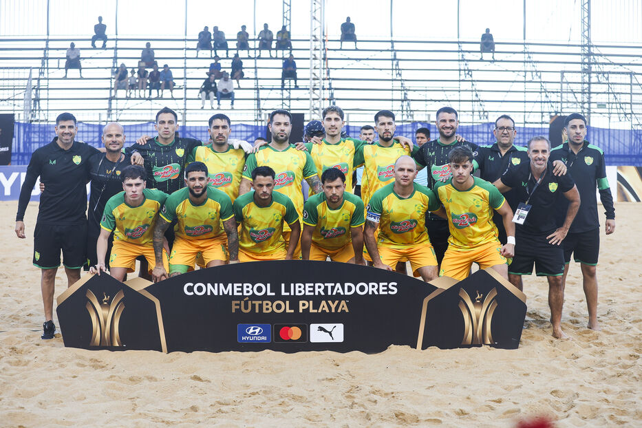 Fútbol playa: Cerrito goleó y clasificó a cuartos de final de la Copa Libertadores
