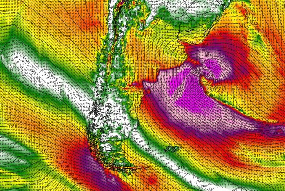 MetSul alerta a Uruguay por una “bomba meteorológica” y “vientos ciclónicos”: cuándo llega