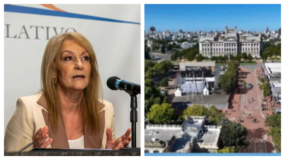 “Palo porque bogas y, si no, palo”: Cosse por críticas a obras en Palacio Legislativo